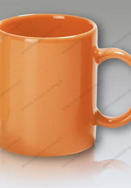 mug personnalisé cool orange