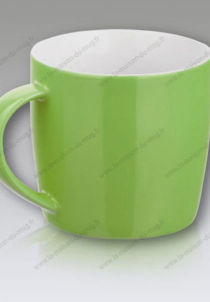 mug personnalisé gift vert