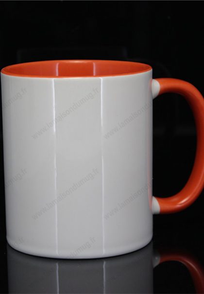 mug personnalisé ilbus orange