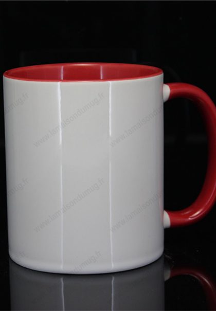 mug personnalisé ilbus rouge
