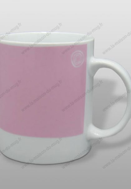 mug personnalisé pantone rose