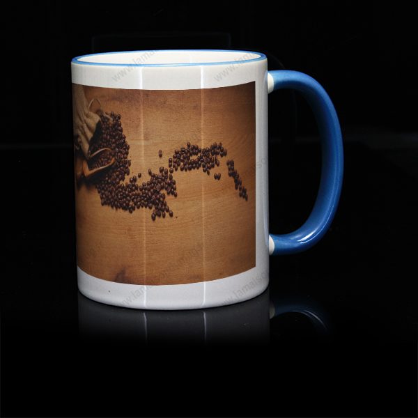 Mug personnalisé Transfert jaune – Image 4