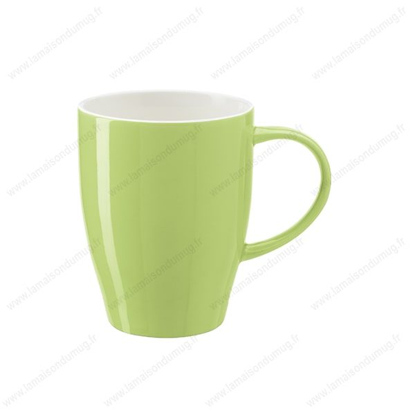 Mug publicitaire cute vert pomme