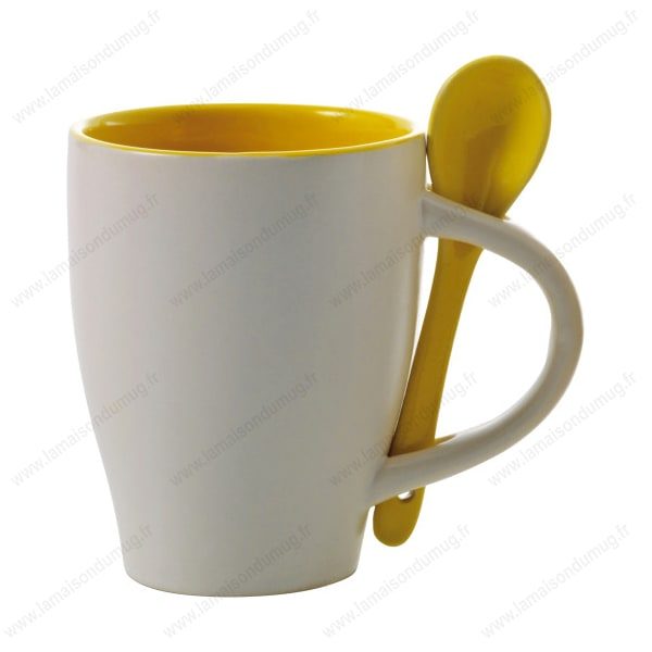 Mug personnalisé sugar jaune