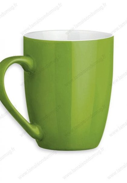 mug personnalisé sandy vert