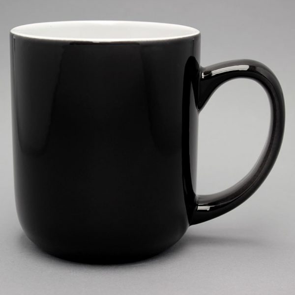 Grand mug personnalisé noir 50cl