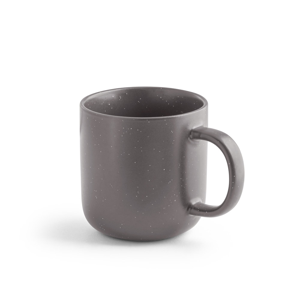 mug publicitaire original marron foncé