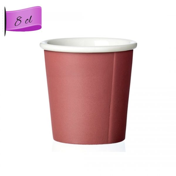 Gobelet 8 cl Personnalisé Vero rouge